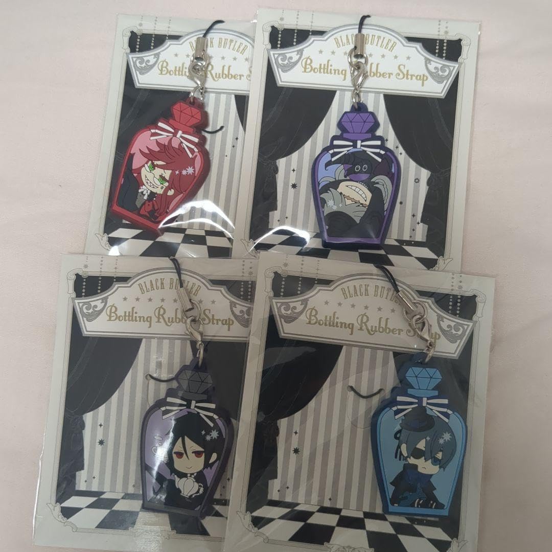 黒執事 瓶詰めラバーストラップ ショップ 黒執事 瓶詰めラバー
