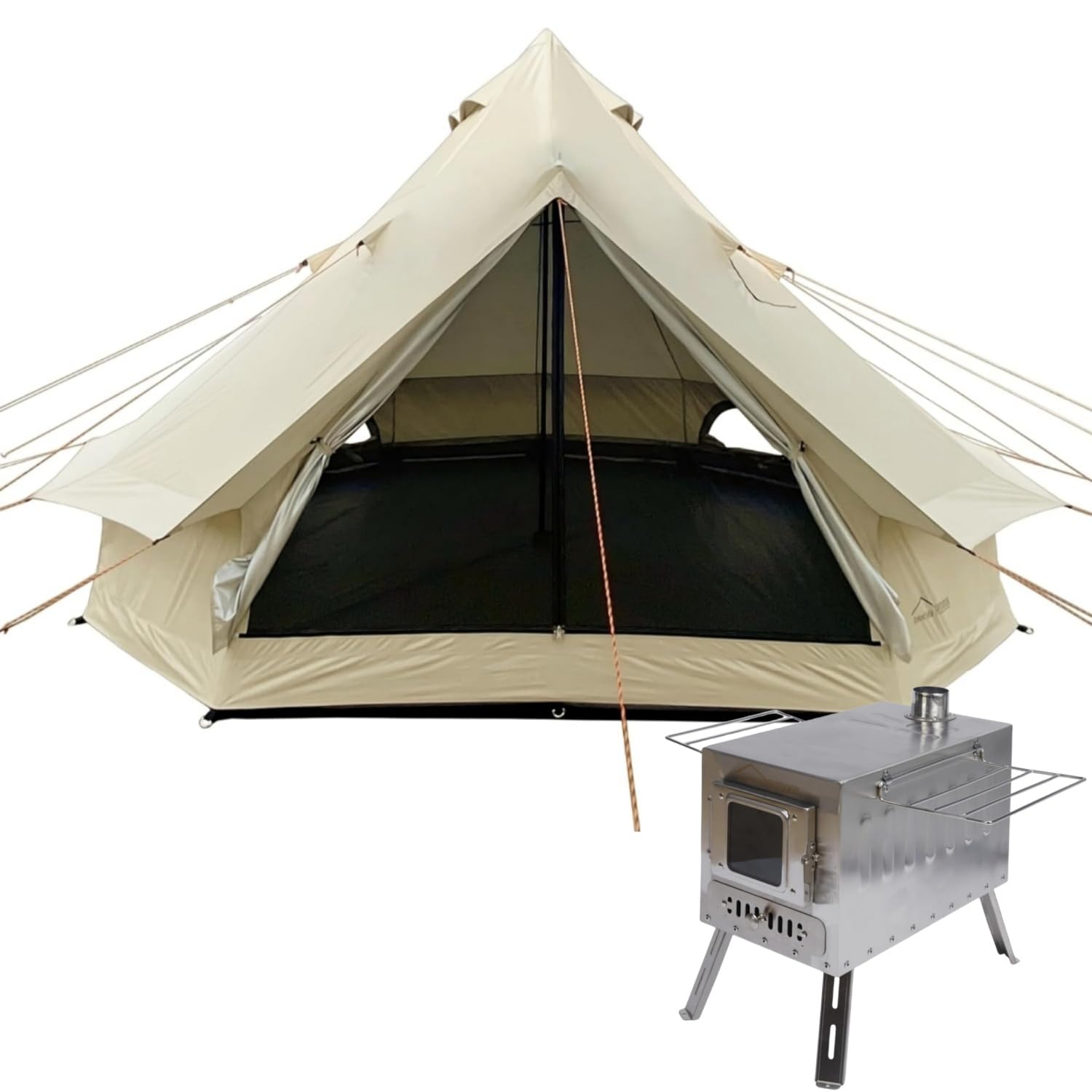 DANCHEL OUTDOORコットンベルテント Amazon.com : DANCHEL OUTDOOR B2 Portable Yurt Tent for 4 Person