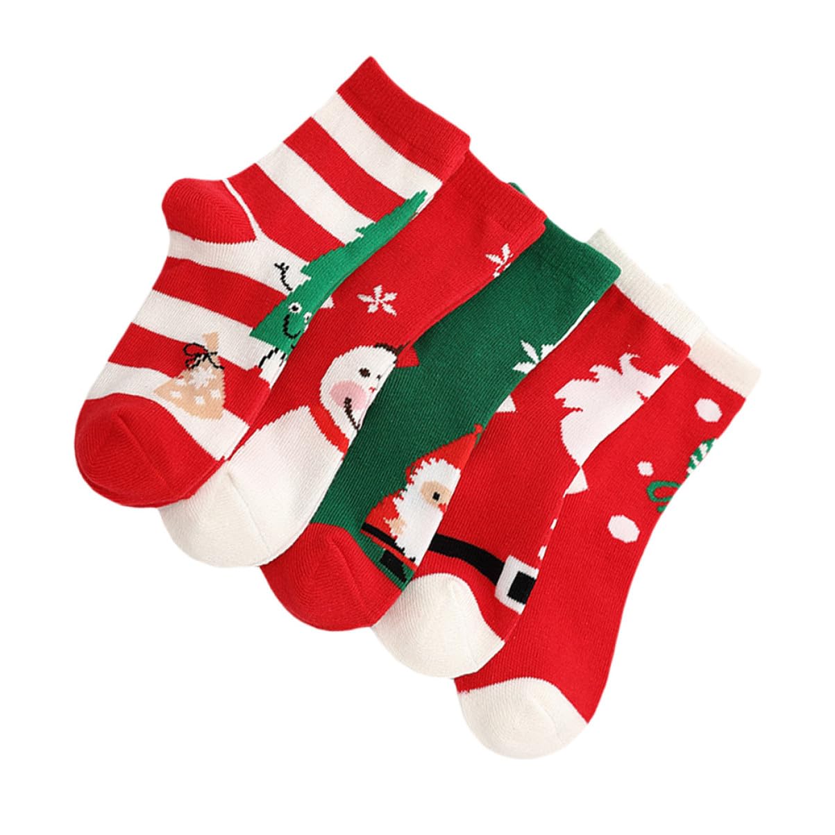 Garneck Calcetines Navideños Para Calcetines De Papá Noel Medias De Claus Para Grandes Divertidas Decoraciones Navideño Vintage