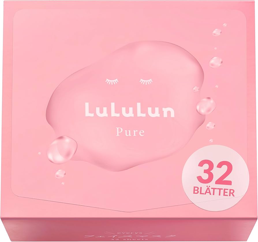 5箱 LuLuLun Pure ルルルン ピュア シートマスク32枚入り Amazon.co.jp: LuLuLun ルルルンピュア エブリーズ フェイス