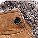 VPASS Hombres Chaqueta de Cuero,Otoño Invierno Espesar Cuero de la Chaqueta de...