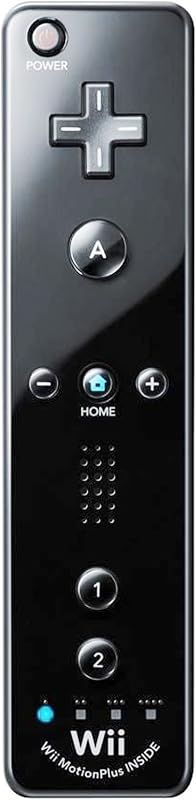 Nintendo Wii/Wii U Remote Plus Fekete Vezérlő - Remote Plus, black