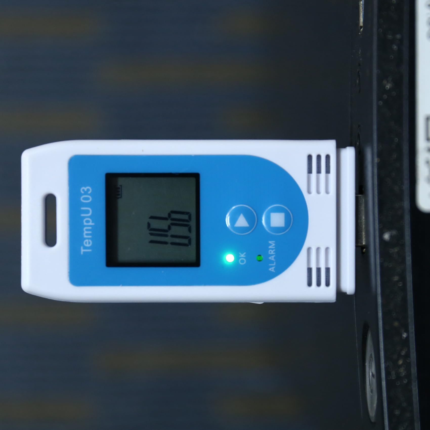 TempU 03 USB Temperatur- und Feuchtigkeitsdatenlogger RH Temp Datenlogger-Recorder Feuchtigkeitsaufzeichnungsmessgerät mit 32.000 Kapazität
