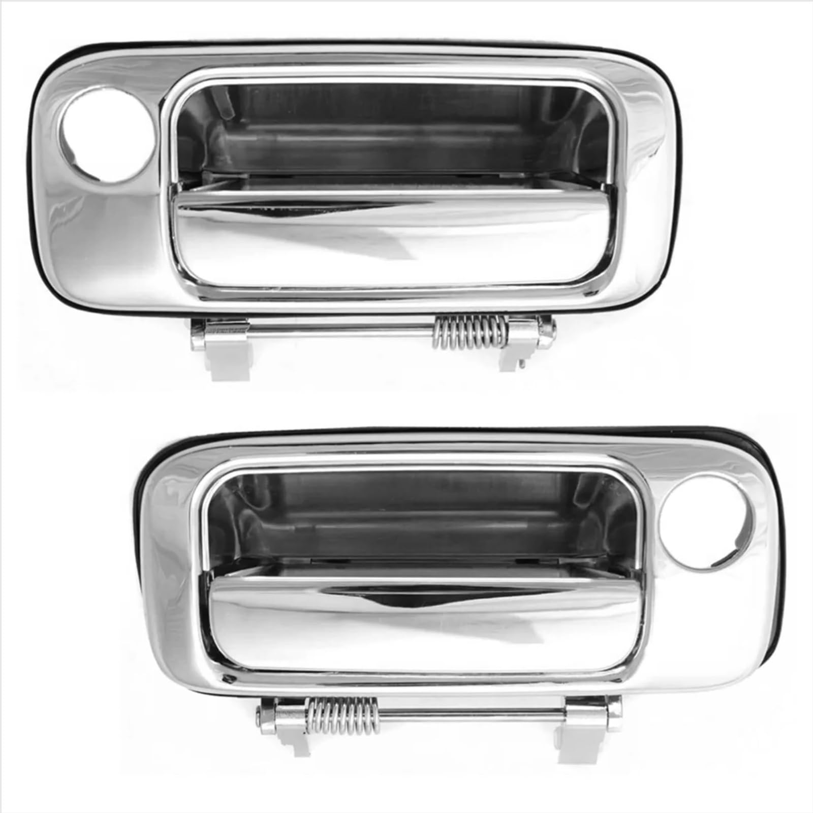 KEDFBTS Car Outer Handle Compatible with Toyota for Land for Cruiser 80 for LC80 for FZJ80 4500 1991-1997 1Pair Exterior Outside Door Handle 6921060010 6922060010