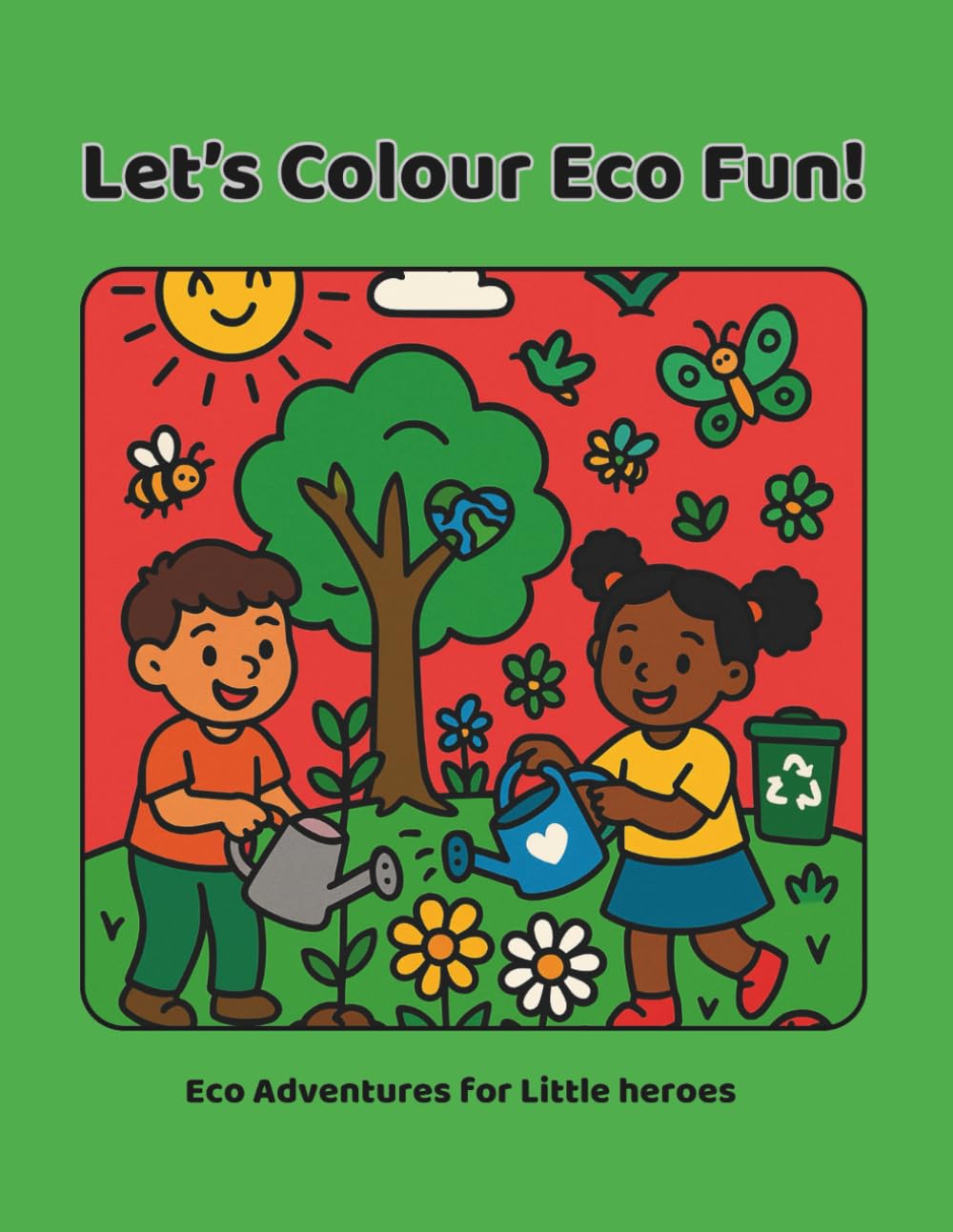 Let's Colour Eco Fun!: Eco Adventures for Little Heroes (Colouring Me)