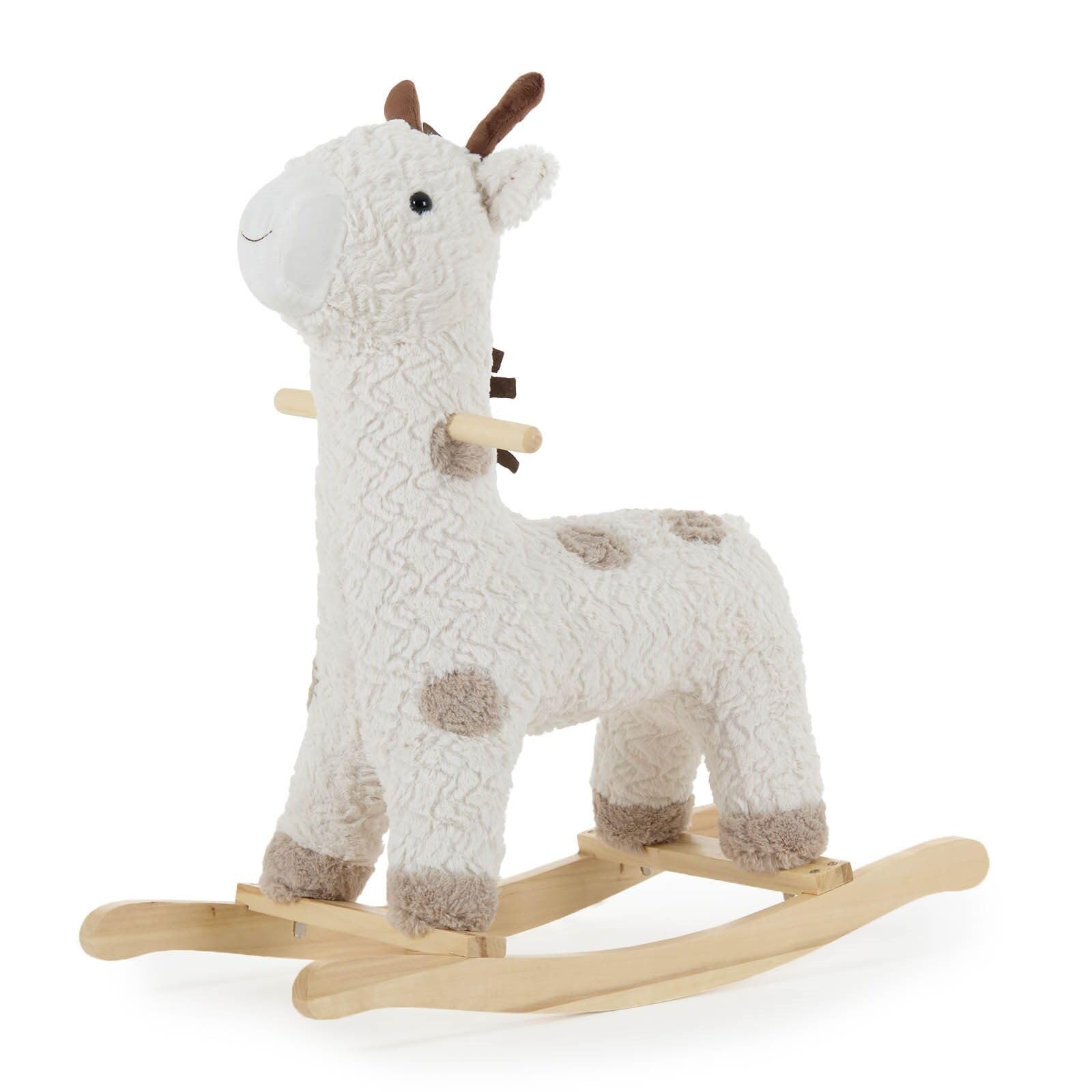 Puggle Plush Rocking Giraffe with Music - White (18 Months - 3 Years)