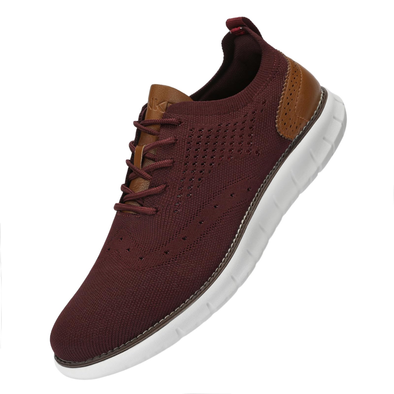 SVNKE Zapatos de Cordones Zapatillas de Vestir Clásico Oxfords Formales Derby para Hombre Boda Negocios