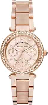 マイケルコース　MICHAEL KORS 腕時計　レディース　MK-6110 マイケルコース 時計/Michael Kors/ミニパーカー/MK6110/ローズ