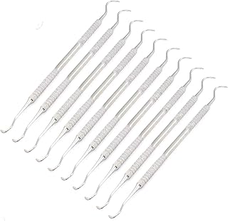 AAPROTOOLS 10Ã— Dental Anterior Sickle Towner U15/33 JACQUETTE Scaler Double Ended PERIODONTAL Instruments A+ Quality