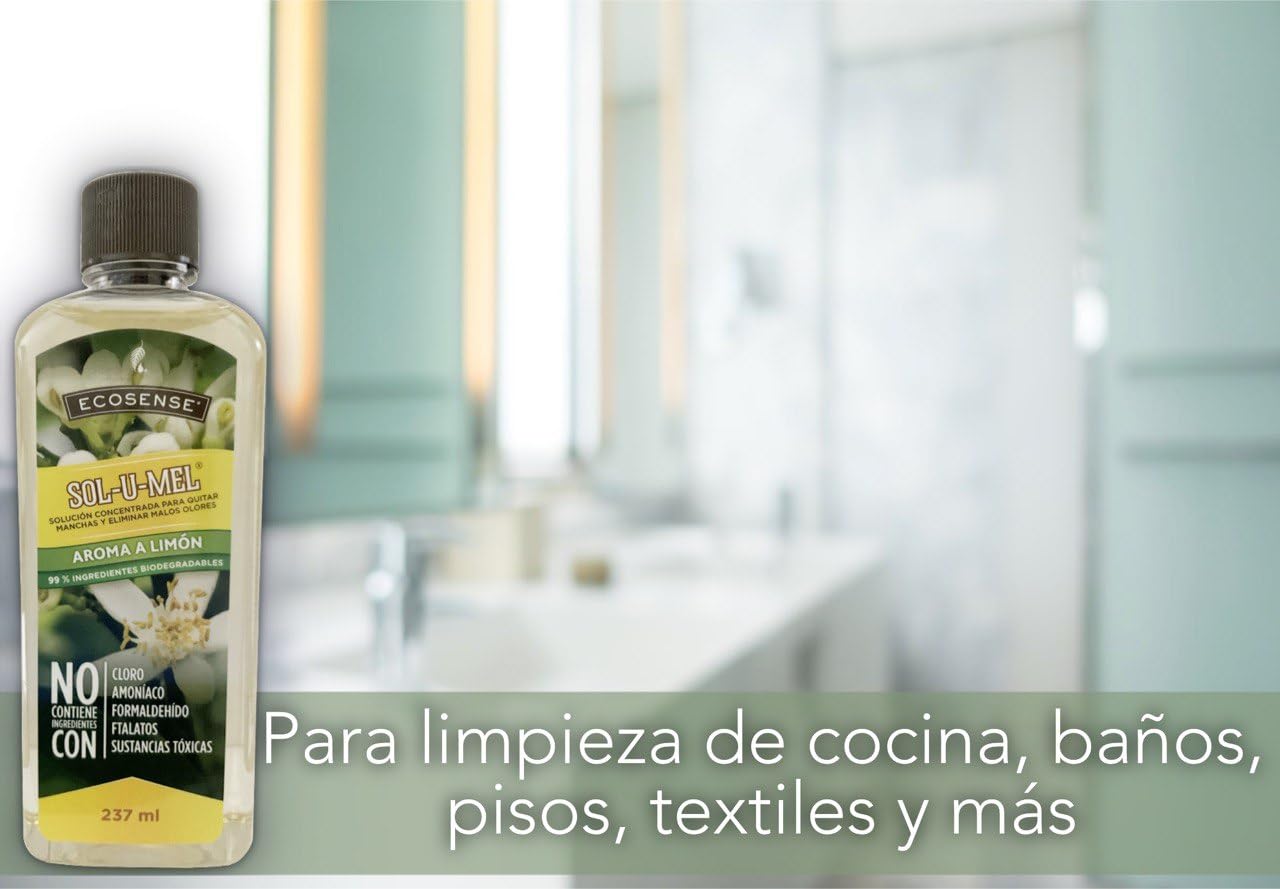 Melaleuca Sol-U-Mel Limpiador 3 en 1 Limón 226.8 g