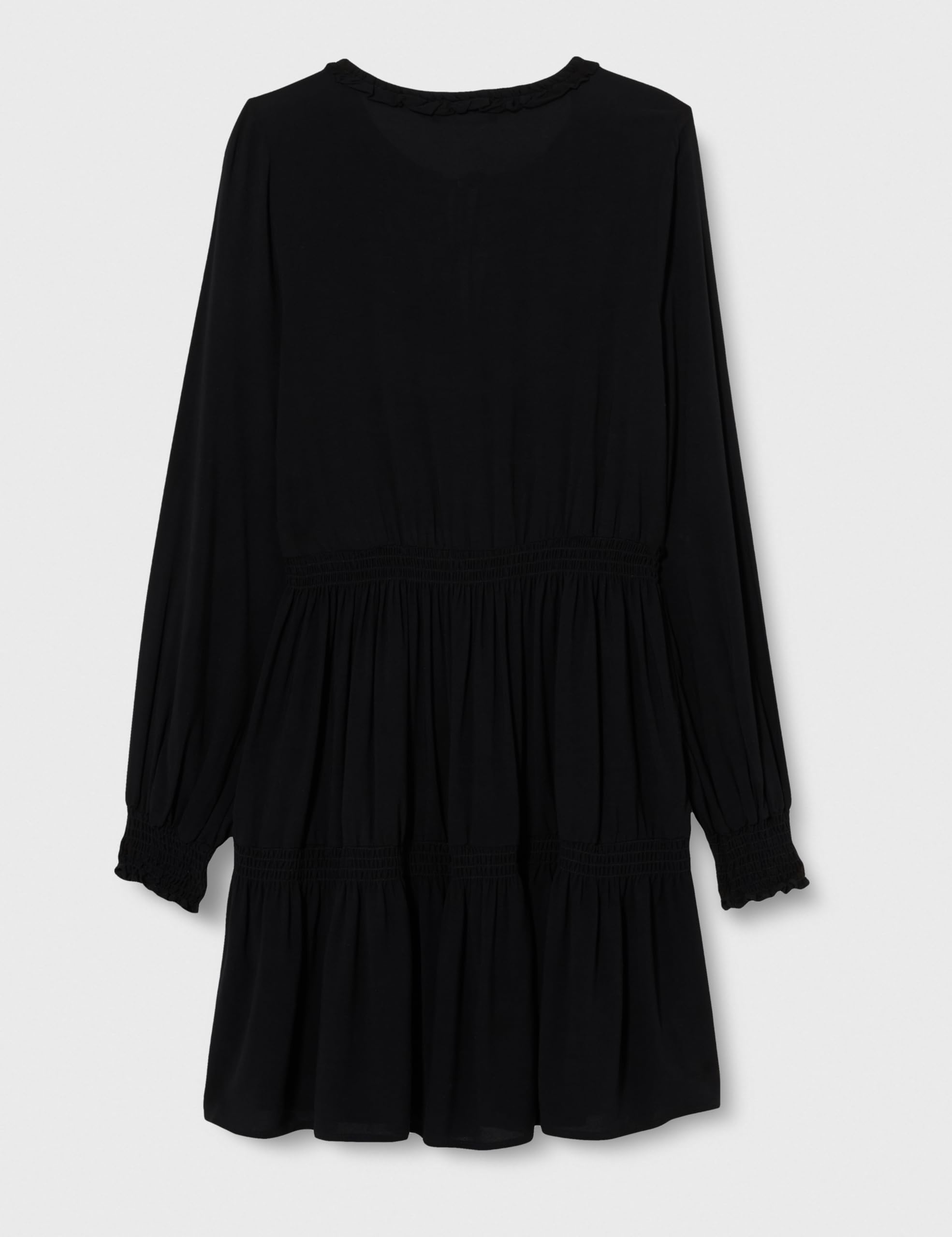 Desigual Robe Tissée À Manches Longues pour Femme Robe Femme