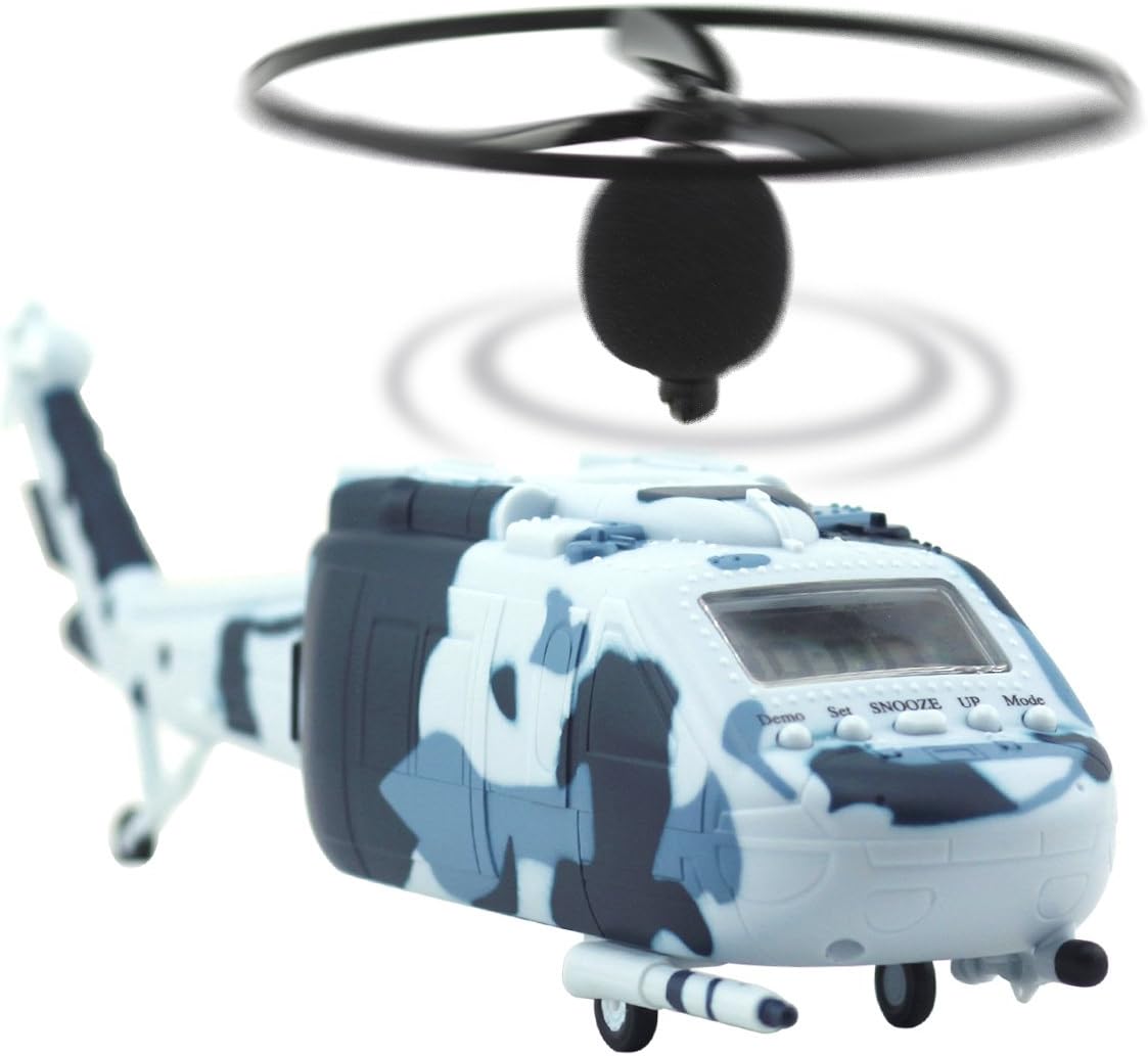 LED Digital Analog Alarm Clock for Kids, Battery and Outlet