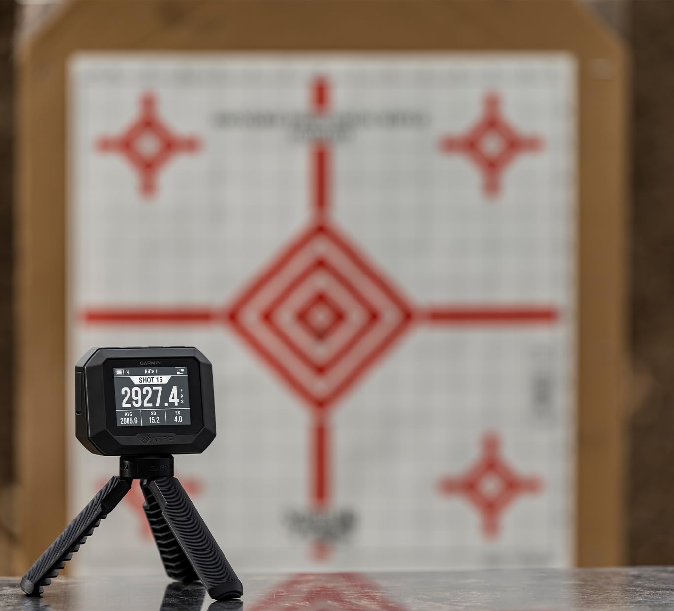 Garmin Xero C2 cronografo balistico | Cronografo compatto e affidabile traccia fino a 10 scatti al secondo, letture istantanee da 100 a 5000 fps con treppiede e custodia serie Siganture