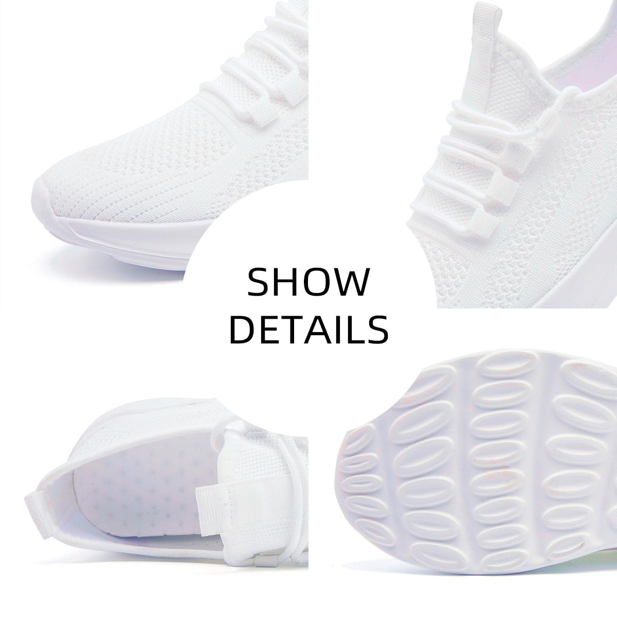 Damen Sneaker Straßenlaufschuhe Atmungsaktiv Walkingschuhe Outdoor Freizeit Sportschuhe rutschfest Turnschuhe Running Shoes
