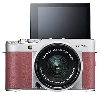 Fujifilm X-A5 ミラーレスカメラ XC15-45mm 富士フイルム、約355gの軽量ボディを実現したミラーレスカメラ