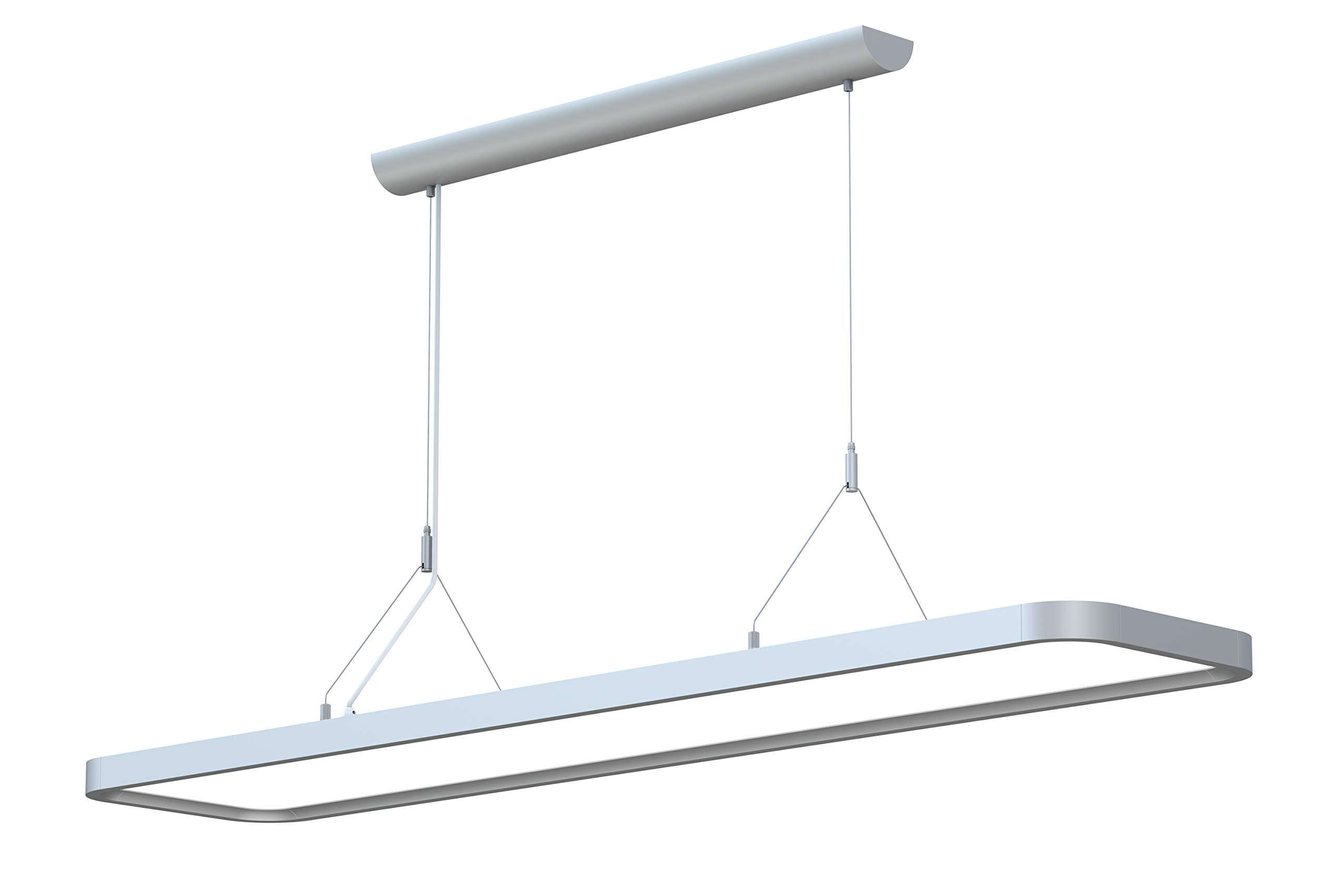Lampe LED à intensité variable 50W pour poste de travail argenté PL-03-50-R - 8
