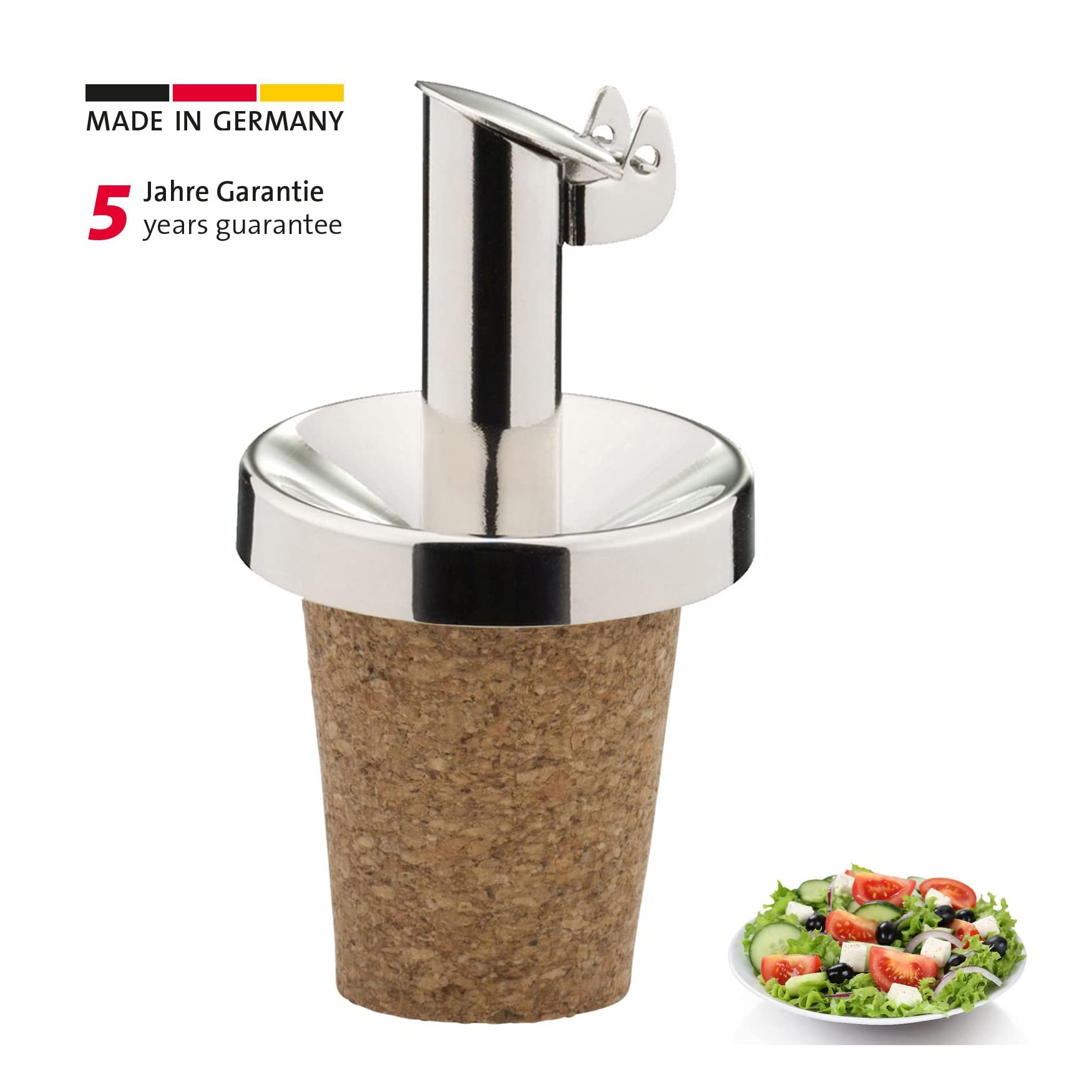 Spill-Stop 365-00 Liquor Pourer with Poly-Kork, Plastic, Smoke, Dozen