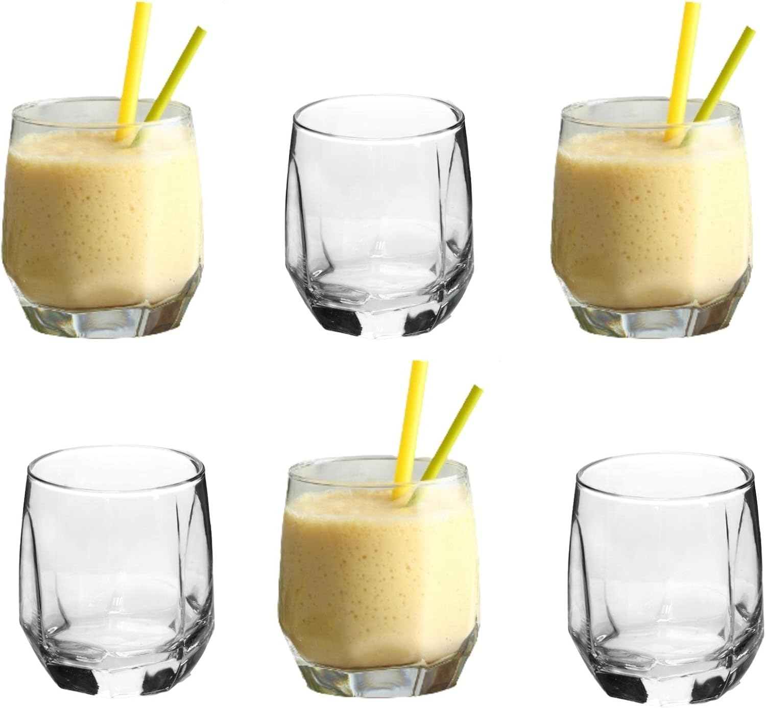 bardrinkstuff Essence Diamond Whiskey Tumbler 10.5oz / 310ml Pack of