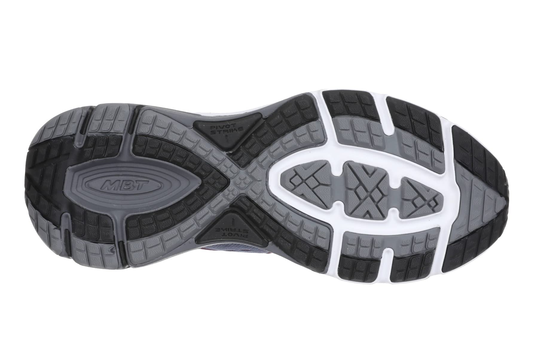 MBT Damskie buty typu sneaker Slip-On 2000 Lace Up W, Running Performance/ L2, Szary Folkstone Grey, 37 eu