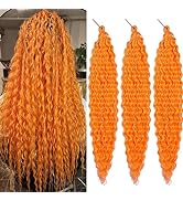 Amazon.com : Paraglame Ocean Wave Crochet Hair 18 Inch Curly