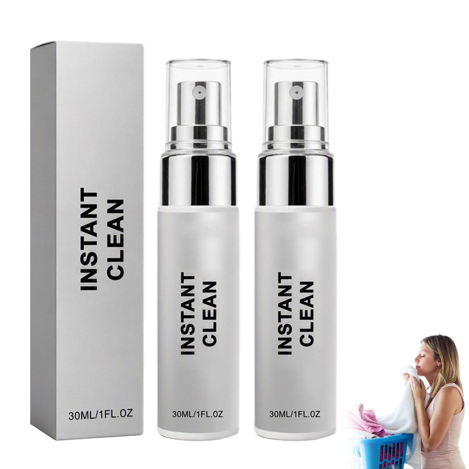 INSTANT CLEAN Magic Spray To Go, Fleckenentferner für Kleidung, 30 ml