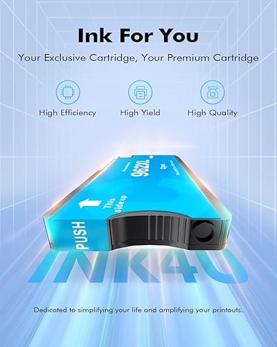 Miniatura 6 de 962XL Ink Cartridges Combo Pack Replacement for HP 962XL 962 Ink Cartridges for HP OfficeJet Pro 9010 9015 9018 9020 9022 9025 9028 Printer, Latest