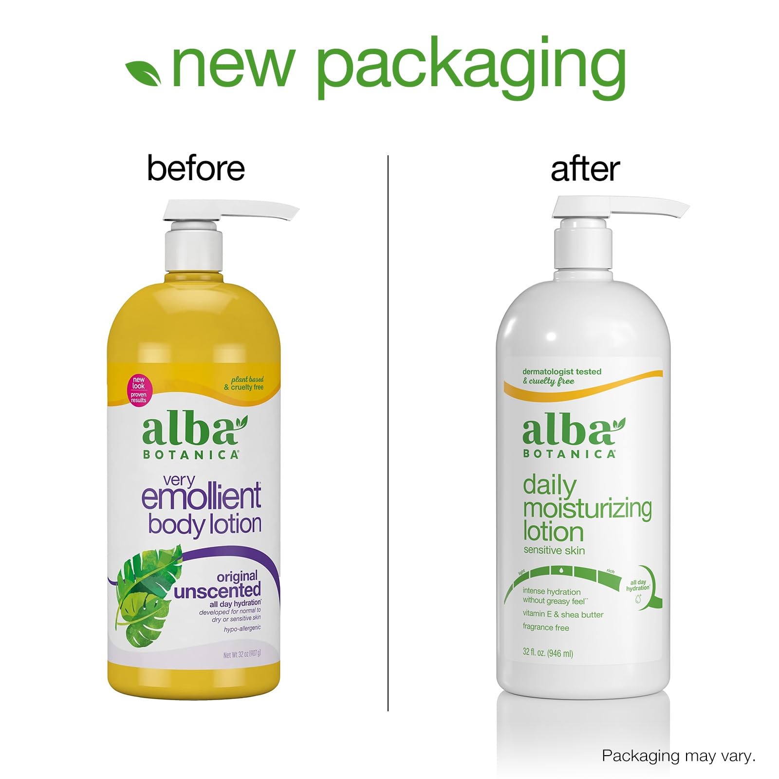 Amazon.com : Alba Botanica Body Lotion Orig, Unscented, 32 Fluid