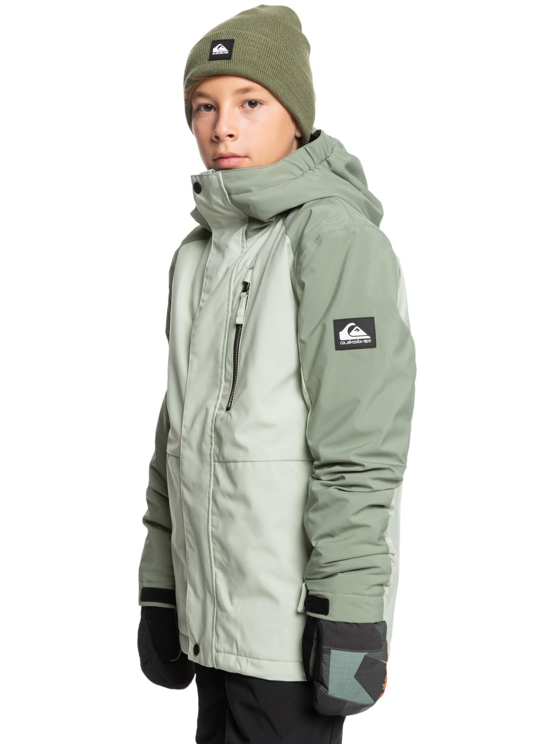 Quiksilver Mission Block Youth Snow Jacket para Niño