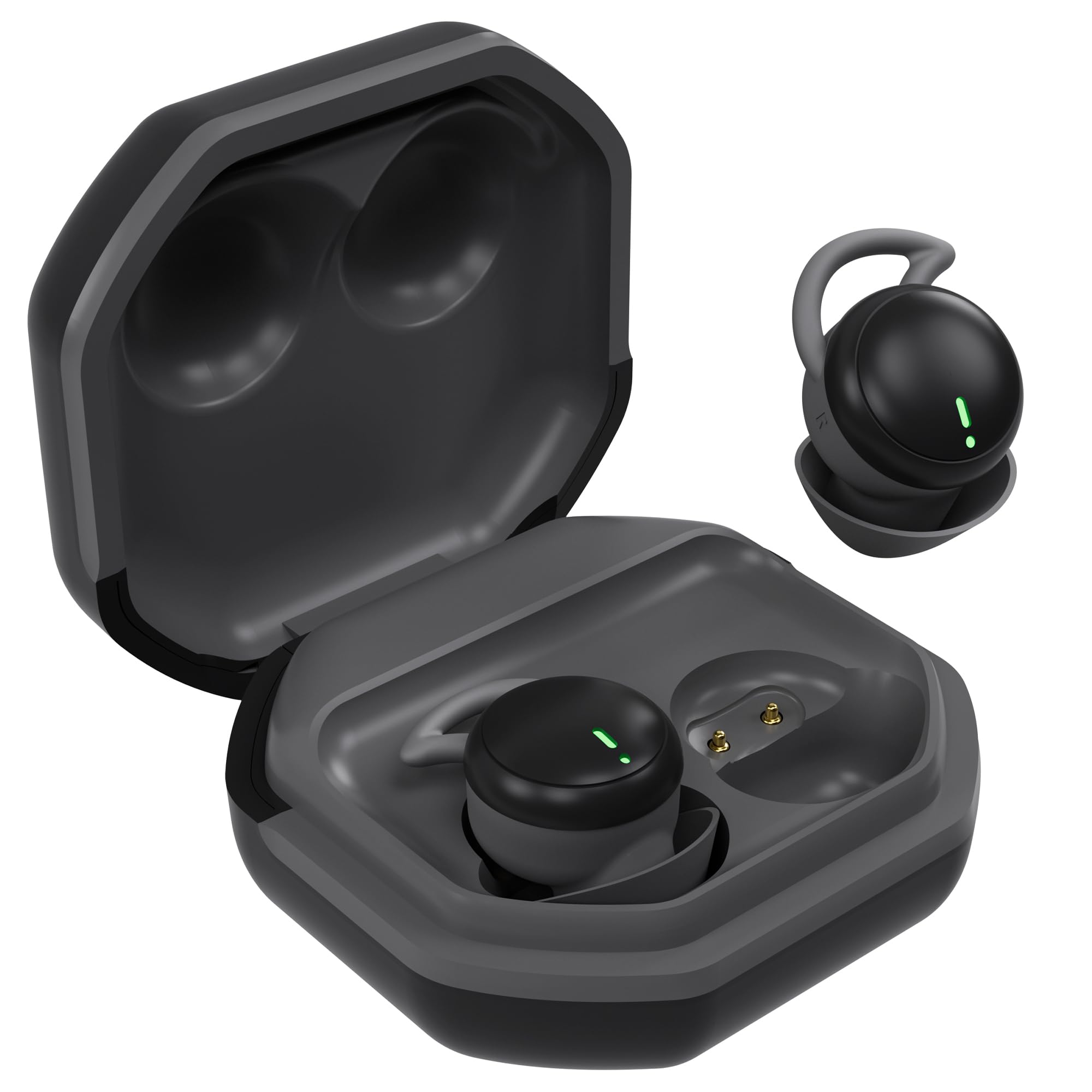 Coby Sleep Earbuds, Ear Plugs for Sleeping Noise Cancelling Ear Plugs | Wireless Earbuds for Sleep, Work, Music | Small Bluetooth Earbuds Designed for Comfort While Sleeping