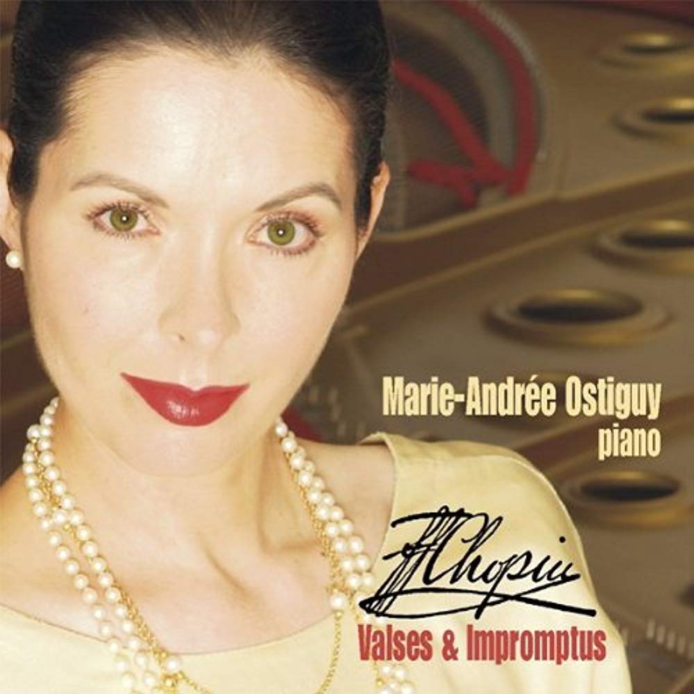 Chopin: Valses & Impromptus [Audio CD] Marie-Andrée Ostiguy, piano