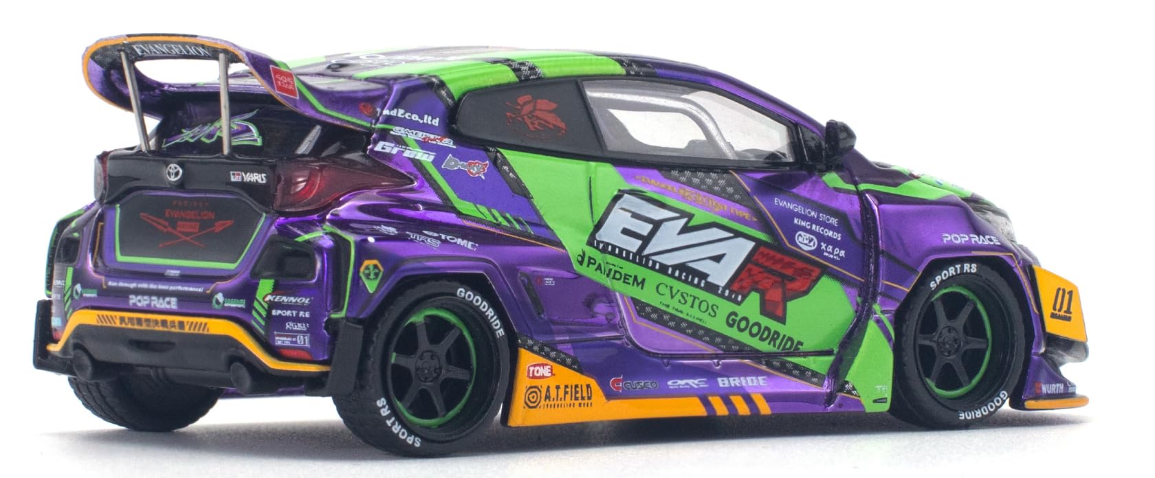 Amazon | POP RACE 1/64 エヴァRT初号機 GOODRIDE GRヤリス 完成品