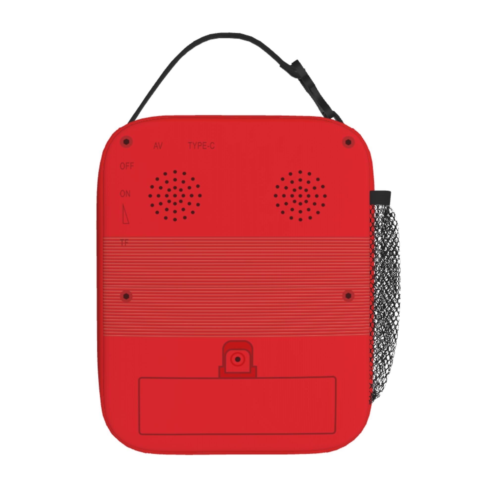 Lonchera para niños, consola de juegos para niños, lonchera aislada, reutilizable, portátil, para adolescentes, niños, escuela