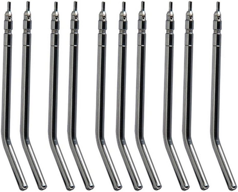 Autoclavable Metal Alloy Stainless Steel Nozzles Tips for Dental Air Water Spray Syringe three way spray (10PCS)
