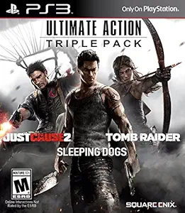 Ultimate Action Triple Pk W/Just Cause 2/Tomb Raid