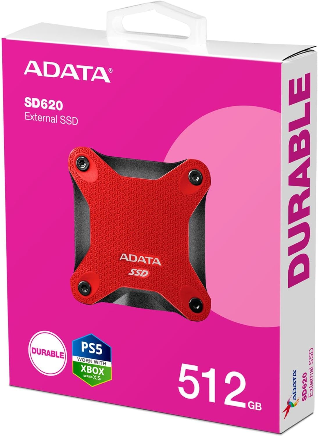 ADATA SD620 512 Go Red