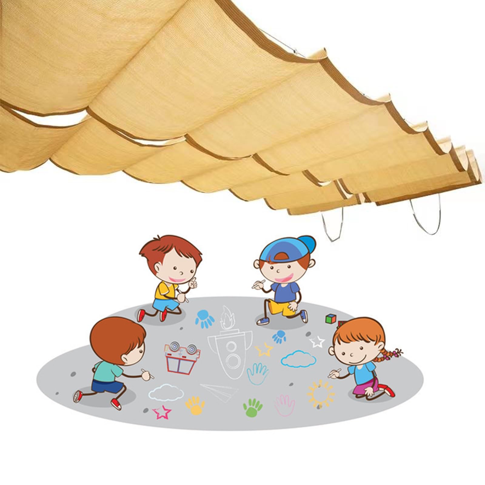Voile d'ombrage coulissant pour terrasse, le pare-soleil idéal des déjeuners d'été