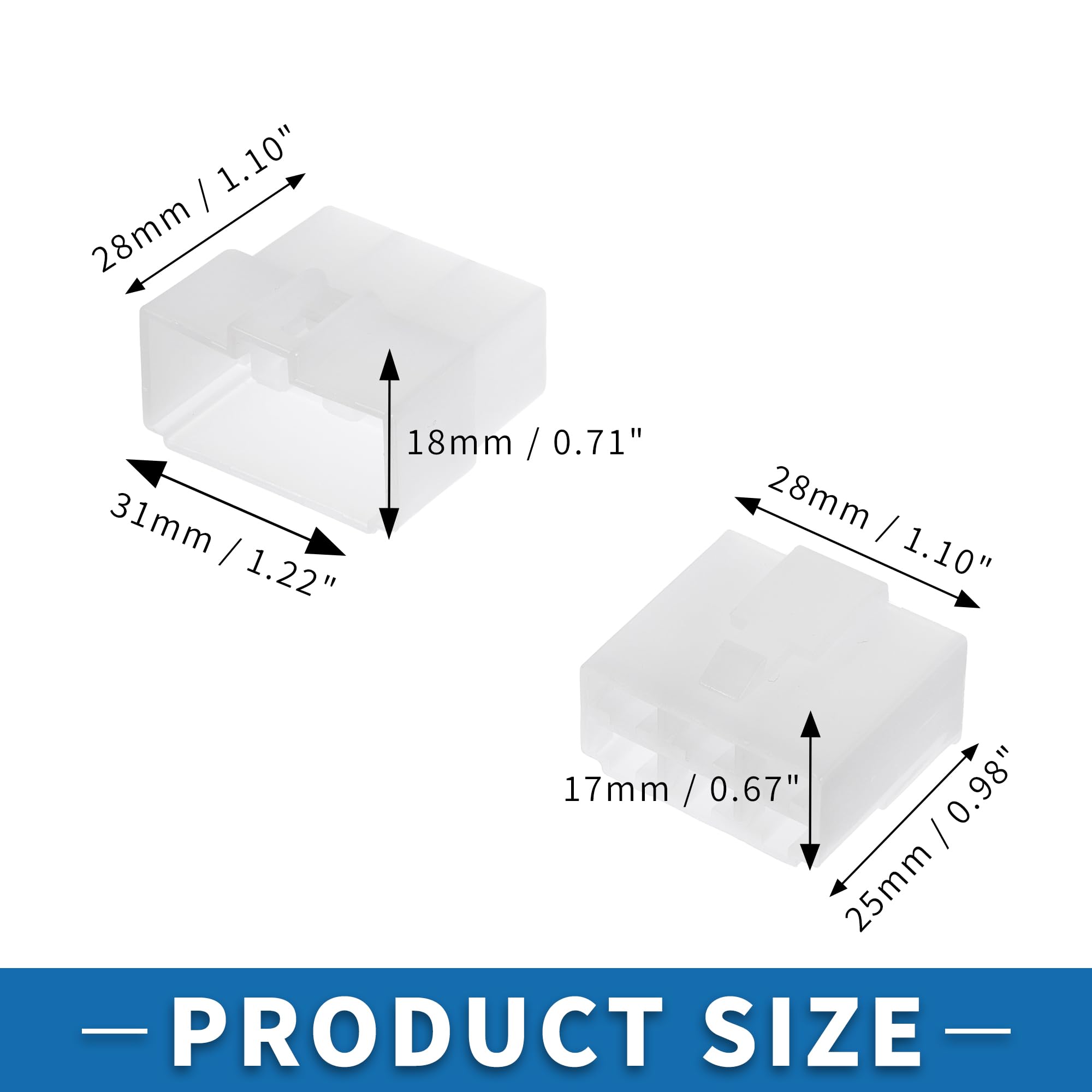 708 Pezzi 43 Kit Di Connettori Per Cavi Elettrici Per Auto, Impermeabili, 1, 2, 3, 4, 5, 6 Pin, Per Moto, Auto, Camion - Foto 6