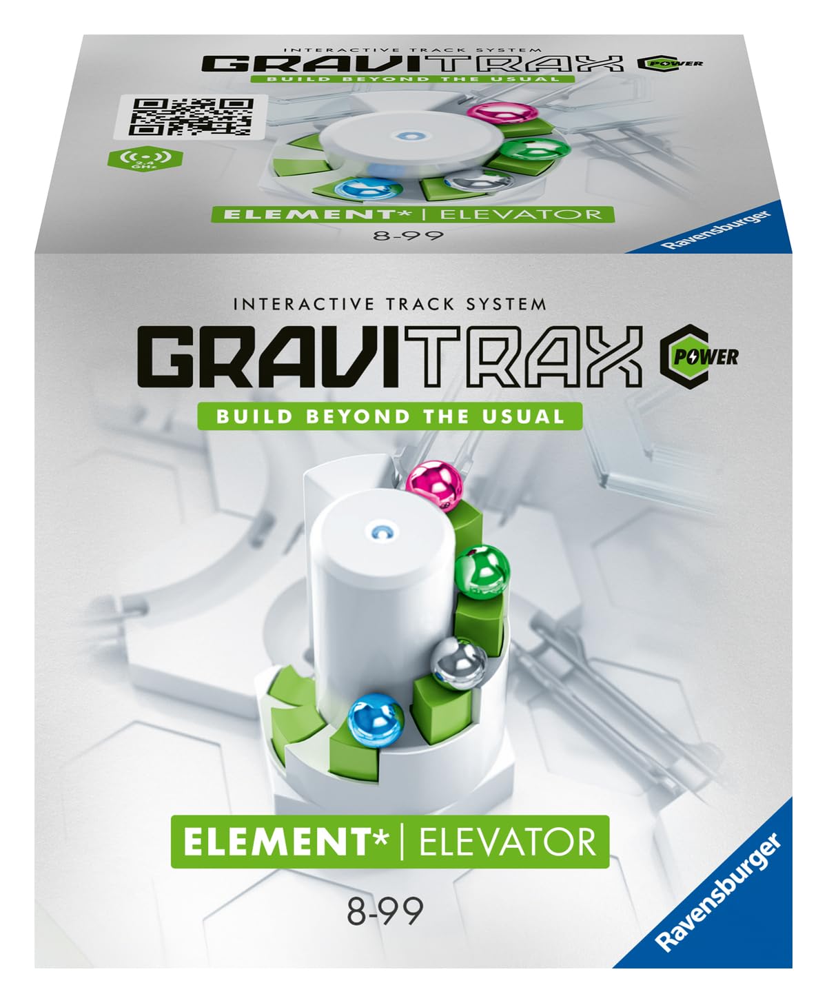 Ravensburger 26200 - Gravitrax Power - Elément Elevator - Jeu de Construction STEM - Circuits de Billes créatifs - Fonction électronique - Enfants de 8 Ans et Plus