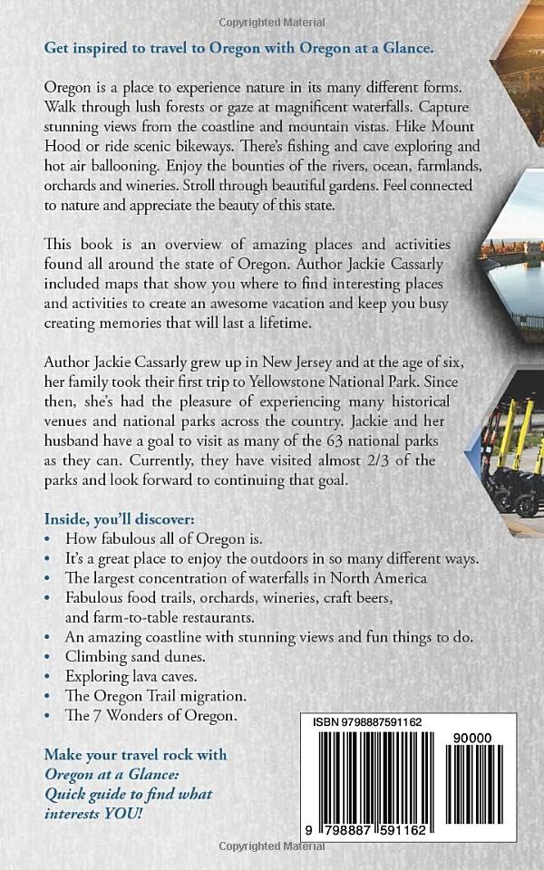 Miniatura 2 de Oregon At A Glance Quick Guide To Find What Interests You In Oregon