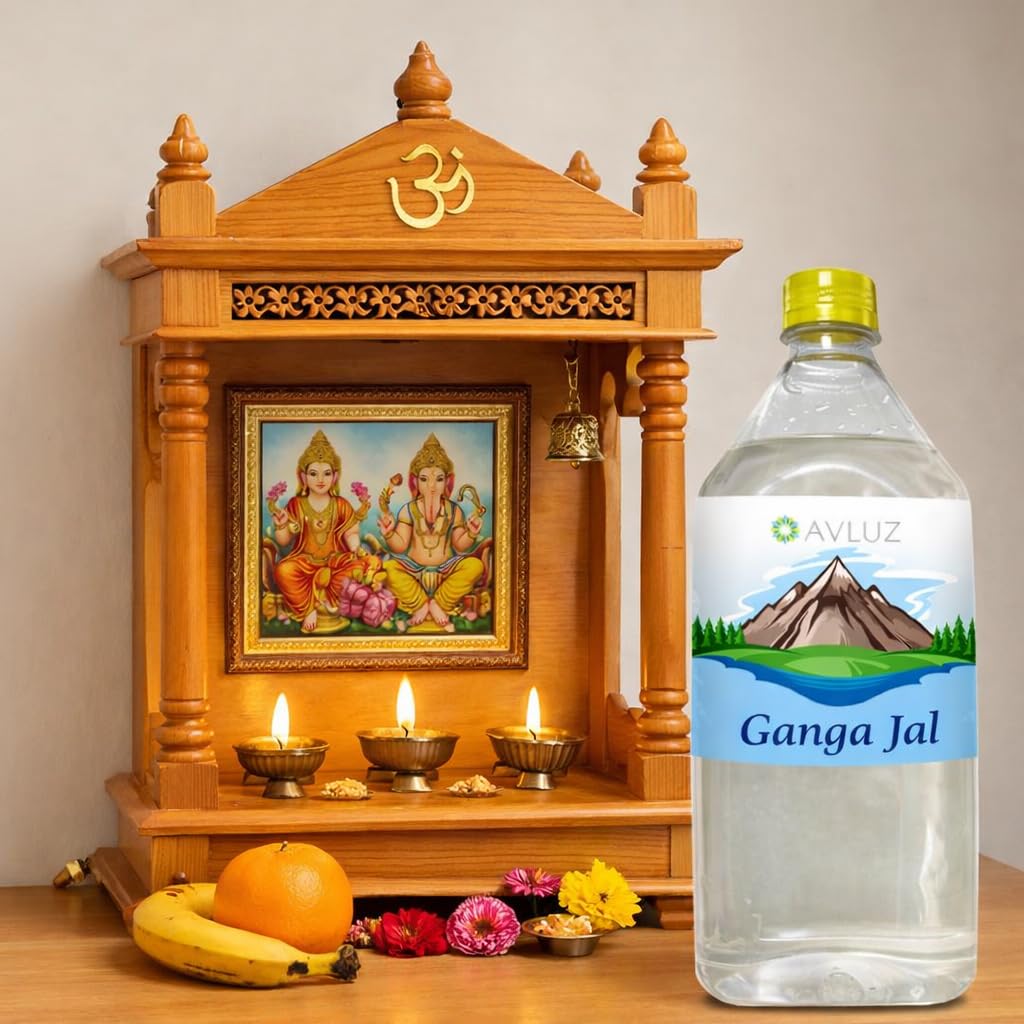 AVLUZ Pure and Original Gangajal for Puja - Rituals and Religious Rites (5 L)