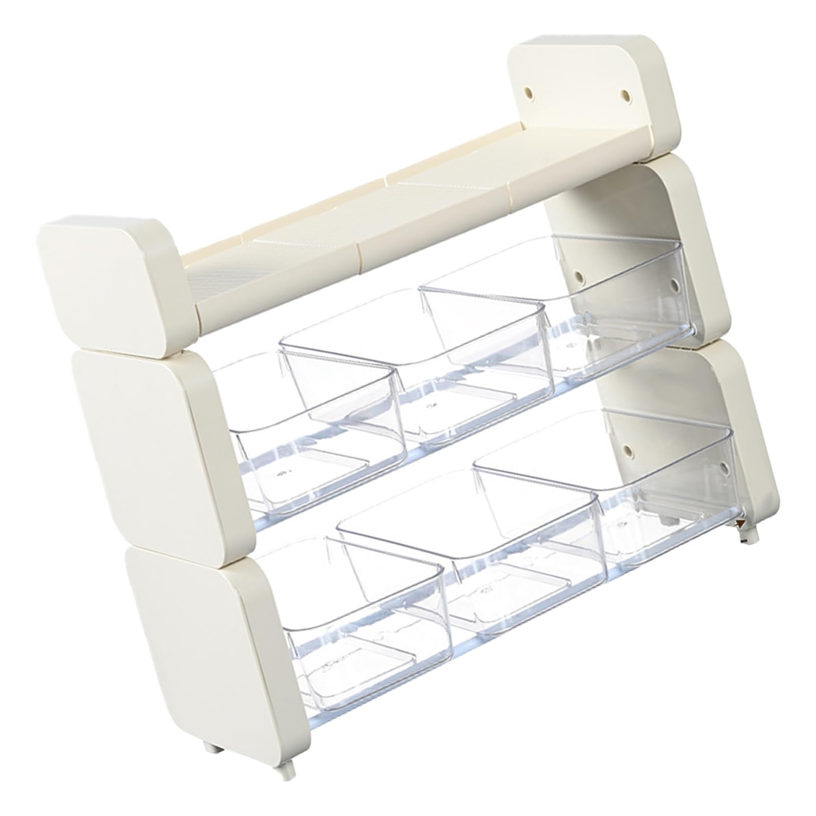 Klynovalu Stylish Teas Bag Storage Holder Efficient Teas Bag Display Shelf Sturdy Storage Holder for Cafes and Break Rooms Organizers