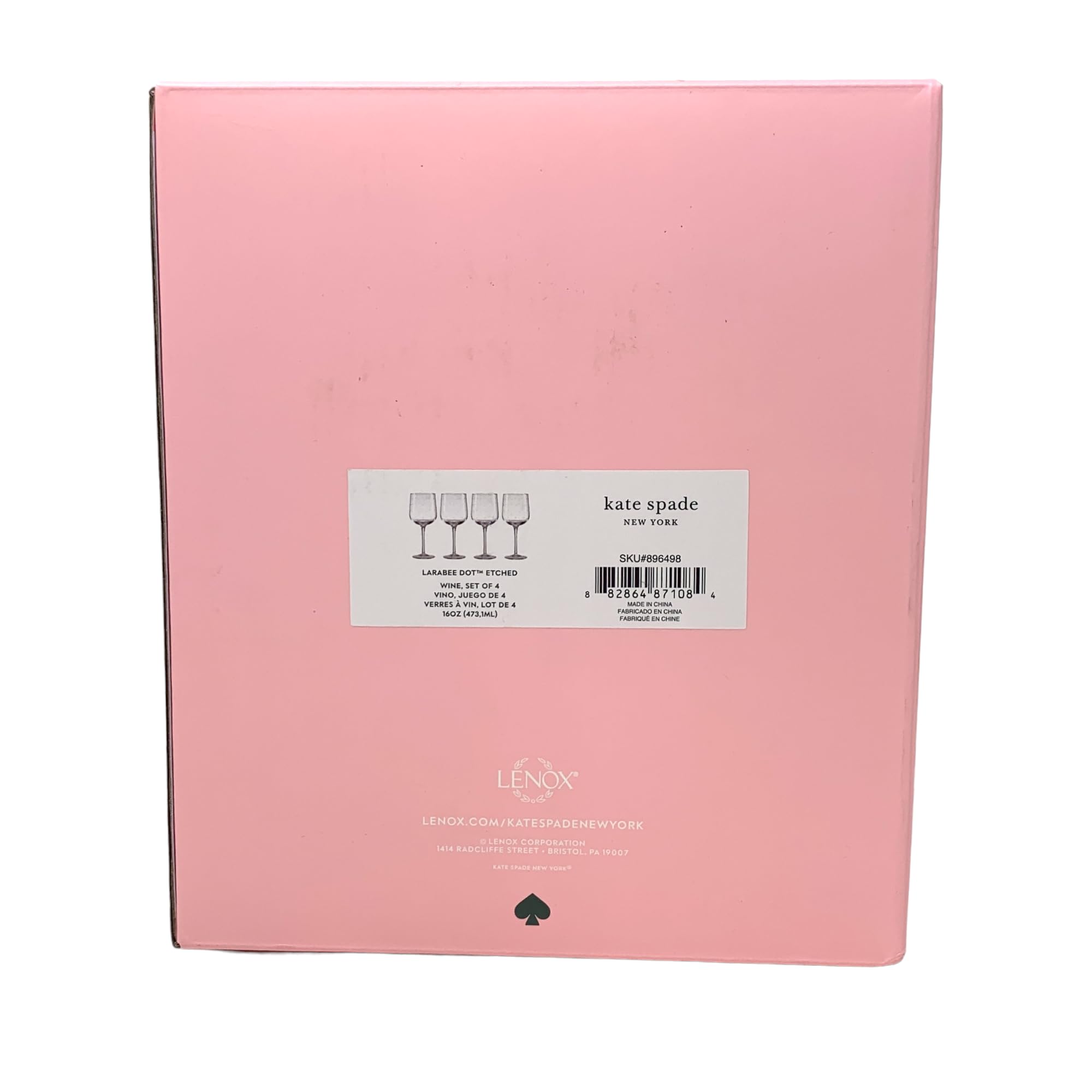 Amazon.com | Kate Spade New York Larabee Dot Glassware Collection