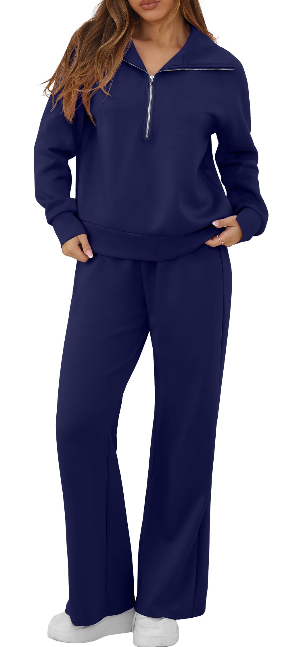 GRECERELLE Womens Lounge Sets 2 Piece Sweatsuit Outfits Matching Tracksuit