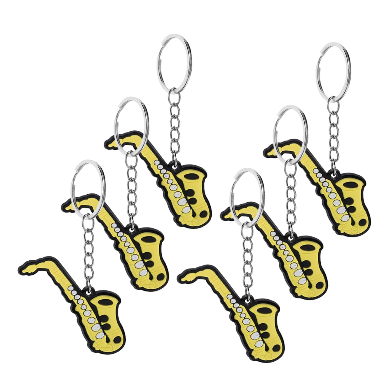 Toyvian Portachiavi Saxophone Accessori Creativi Per Decorare Borse E Chiavi Regali Musicali Unici Per Compleanni