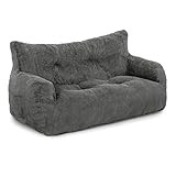 pouf geant exterieur gifi 【Expérience Confortable】La surface de pouf géant est en velours côtelé doux et agréable à la peau. L'intérieur est rempli d‘éponge haute résilience pour garantir la fermeté et la longévité de l'utilisation
