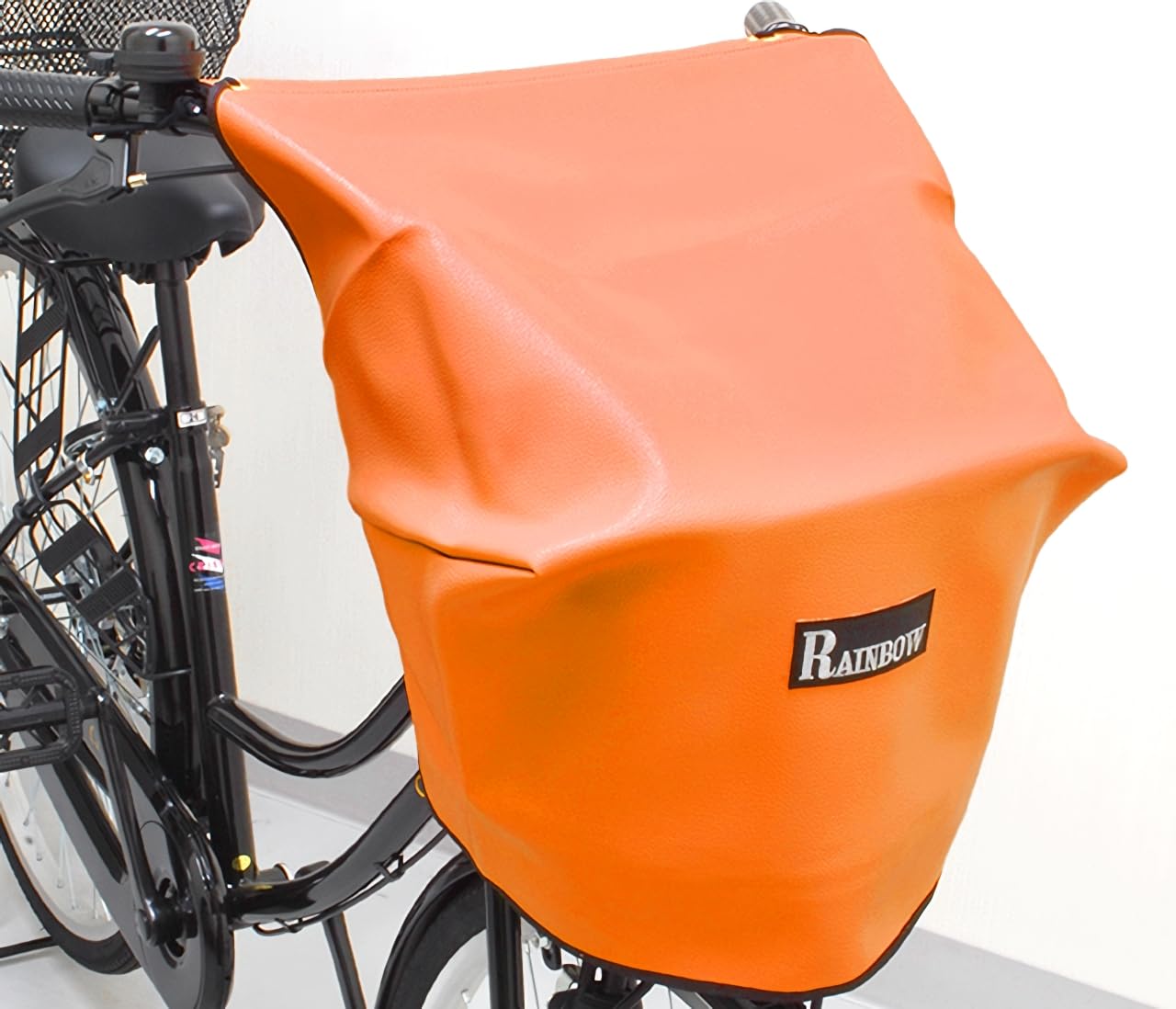 Amazon | 岡製作所 自転車カゴカバー フロント用 オレンジ