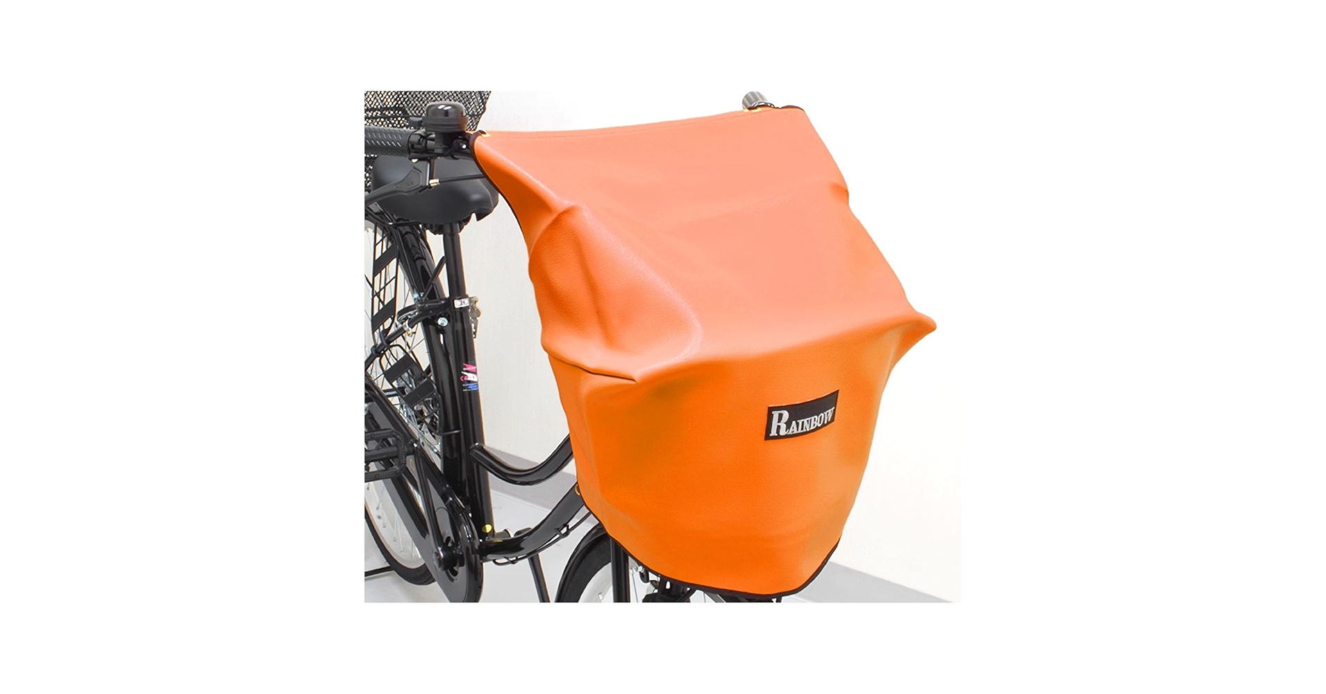 Amazon | 岡製作所 自転車カゴカバー フロント用 オレンジ