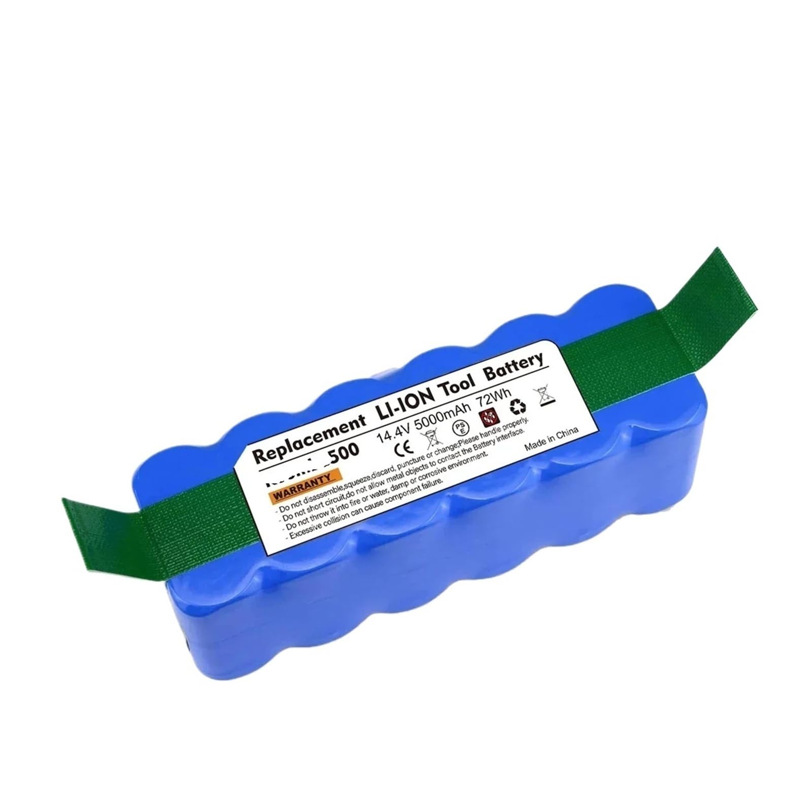 Vhghhvej 1 Picec Li-Ion 5.0Ah Compatible For Roomba，500 600 700 800 Series 510 530 ，Ccessories Battery Module Rechargeable Li-Ion Battery Pack Cordless Vacuum Battery(1 Picec Li-Ion 5.0Ah)