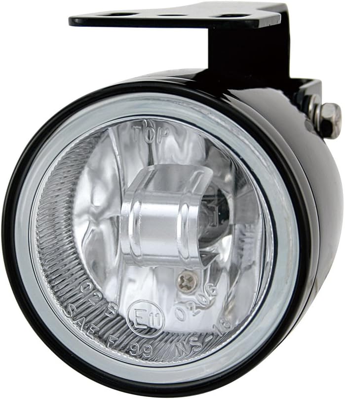 KiWAV Sirius 2.5 Inch Fog Light Lamp H3 12V 55W Die-Cast Aluminum Housing SAE ECE NS-16 (PAIR) Sirius