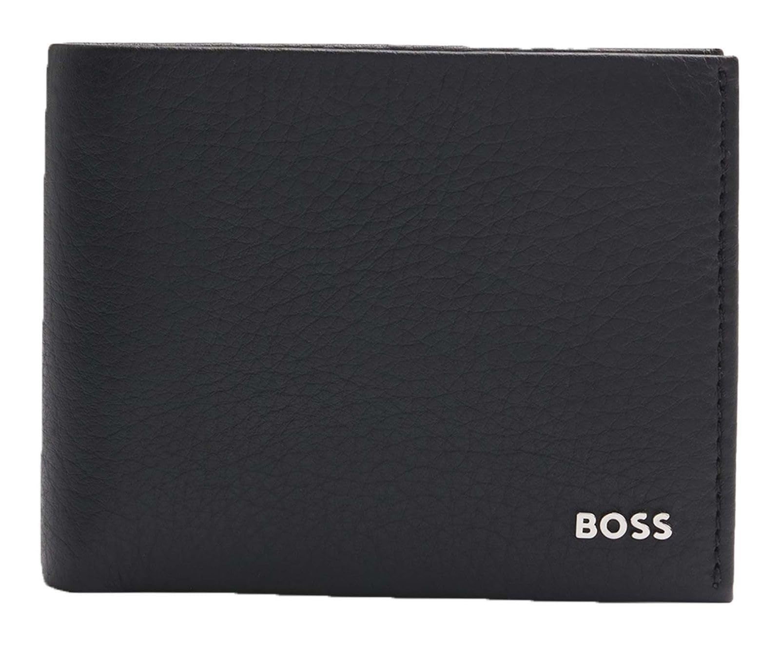 BOSS Men's New Crosstown_6cc 10242583 01 Wallet 6 Card Slots, Black, ONESI